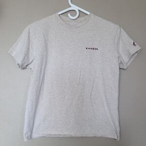 Kangol Beige Short Sleeve Tee Size M